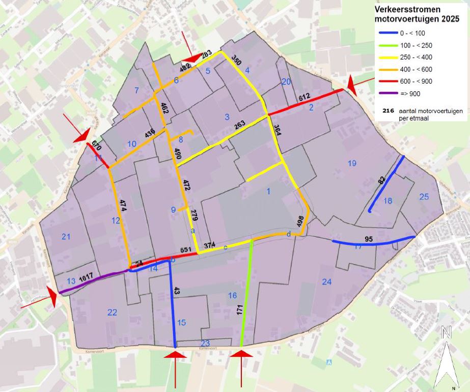 Visualisatie verkeersstromen